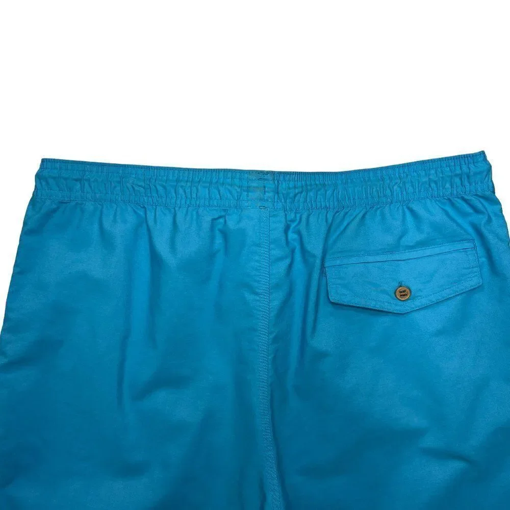 Quiksilver Shorts Mens Size XL Blue Summer Beach Athletic Swim trunk Boardshorts